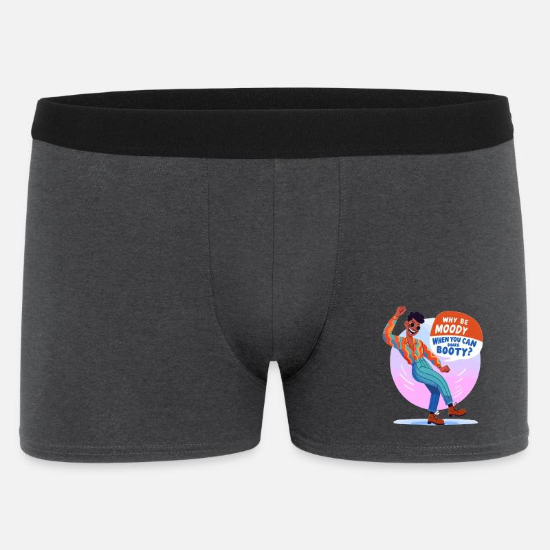 Disco boogie: Perché un umore cupo? - Boxer da uomo - antracite