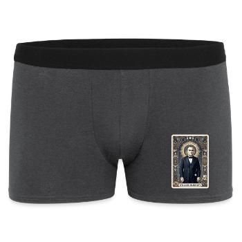 William McKinley Tarotkarte - Männer Boxer Shorts - Anthrazit - Vorne