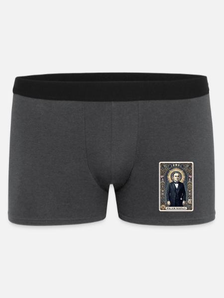 William McKinley Tarotkarte - Männer Boxer Shorts - Anthrazit