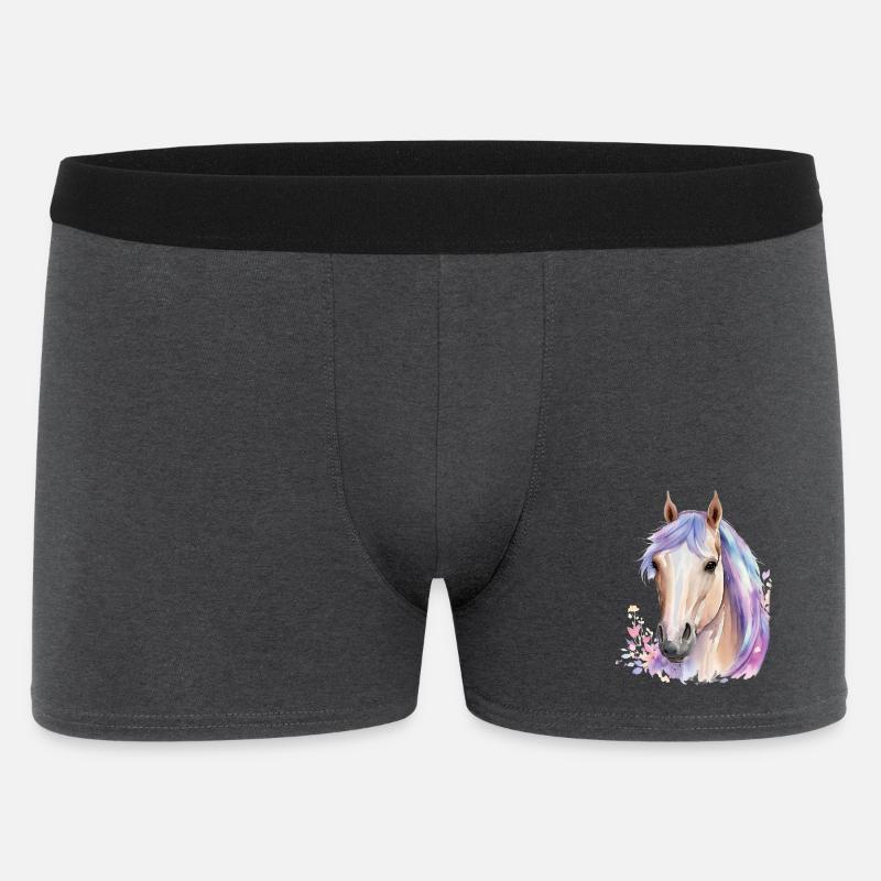blockedTitle - Männer Boxer Shorts - Anthrazit
