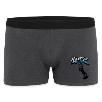 kitesurf, kitesurfeur, kitesurf, kitesurf - Boxer Homme - charbon - Devant
