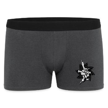 Judo Hold - Men's Boxer Shorts - charcoal grey - Front