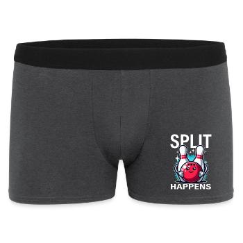 Split Arrive Bowling Joie - Boxer Homme - charbon - Devant