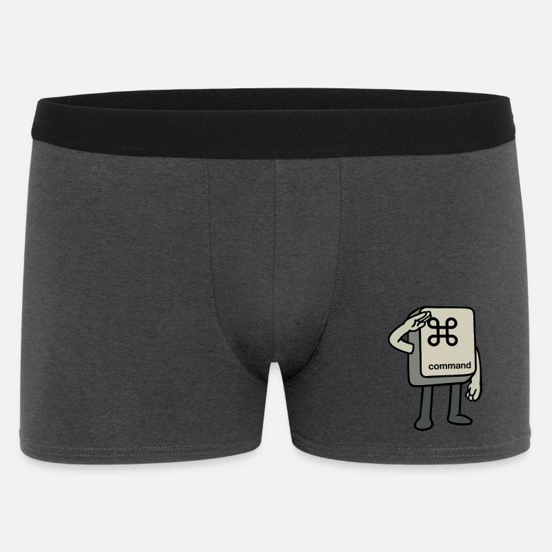 Clé de commande - Boxer Homme - charbon