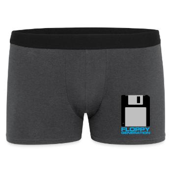 Disquette Génération 3.5 - Boxer Homme - charbon - Devant