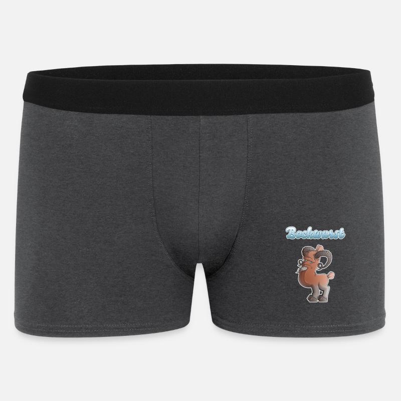 Bockwurst - Boxer Homme - charbon
