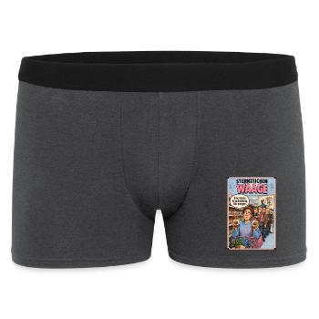 Sternzeichen Waage -  Humor für Unentschlossene - Männer Boxer Shorts - Anthrazit - Vorne