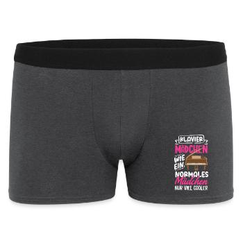 Piano Klavier Musiker Geschenk Geschenkidee - Männer Boxer Shorts - Anthrazit - Vorne