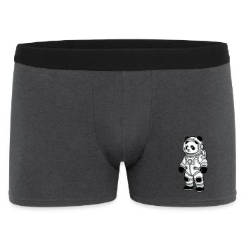 Combinaison spatiale panda bear - Boxer Homme - charbon - Devant