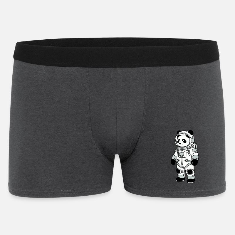 Combinaison spatiale panda bear - Boxer Homme - charbon