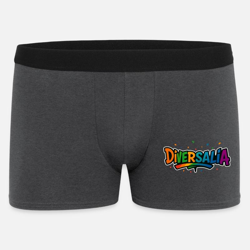 diversalia2026 - Männer Boxer Shorts - Anthrazit
