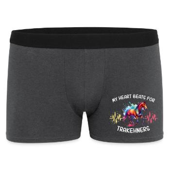 Cheval Trakehner Heartline - Boxer Homme - charbon - Devant