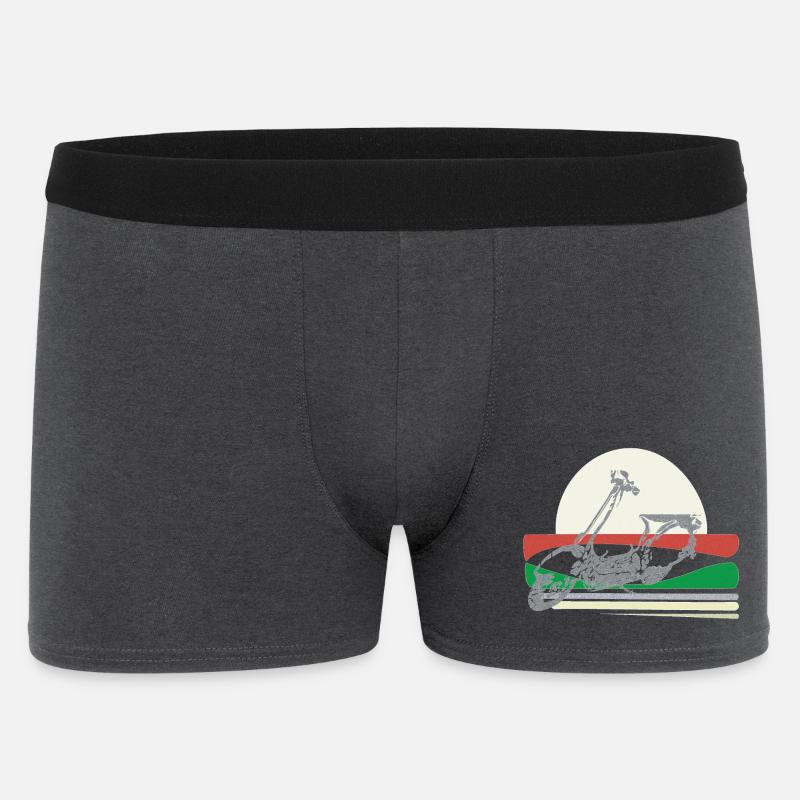 Roller Scooter Sommer - Männer Boxer Shorts - Anthrazit