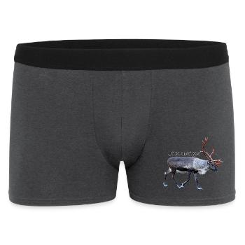 Jokkmokk - Men's Boxer Shorts - charcoal grey - Front