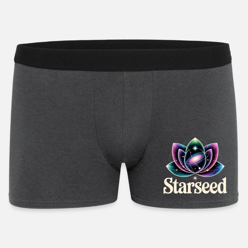 Sternensaat - Männer Boxer Shorts - Anthrazit