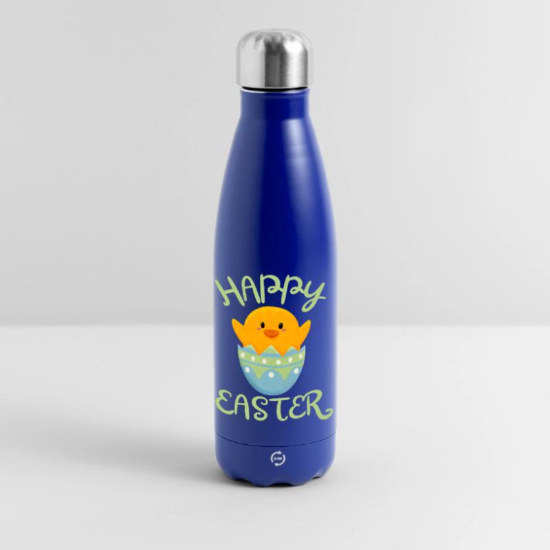 Happy Easter chick in Easter egg Panoramic Thermal Bottle 500 ml