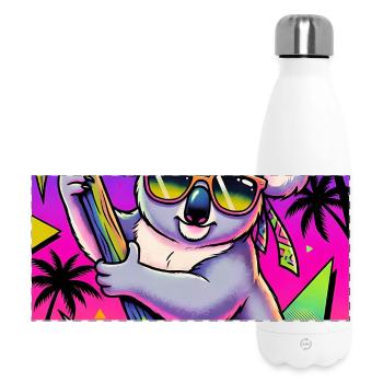 Koala - Gourde isotherme panoramique 500 ml - blanc - Devant