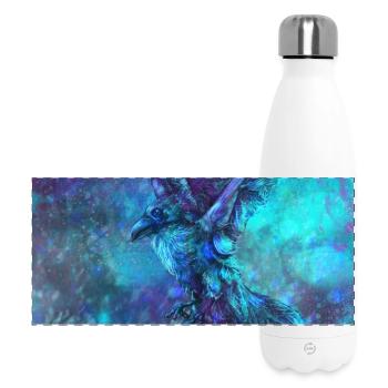 Blue Ravenstorm - Gourde isotherme panoramique 500 ml - blanc - Devant