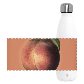 Sweet Cheeks Peach – Ambiances d’été - Gourde isotherme panoramique 500 ml - blanc - Devant