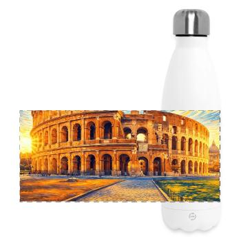 Rom, Italien. - Panorama Isolierflasche 500 ml - Weiß - Vorne