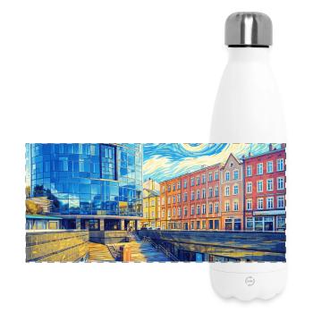 Sosnowiec, Polen - Panorama Isolierflasche 500 ml - Weiß - Vorne