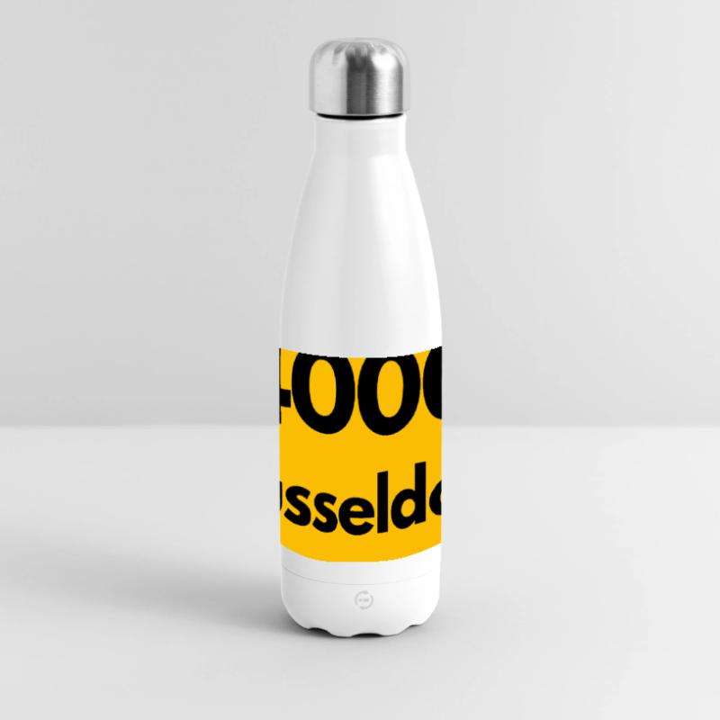 OLD POSTCODE POSTCODE RETRO 4000 DÜSSELDORF - OLD Panoramic Thermal Bottle 500 ml
