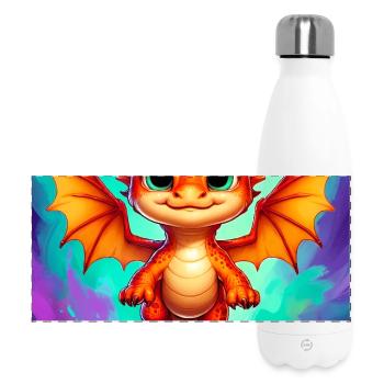 dragon - Panoramic Thermal Bottle 500 ml - white - Front