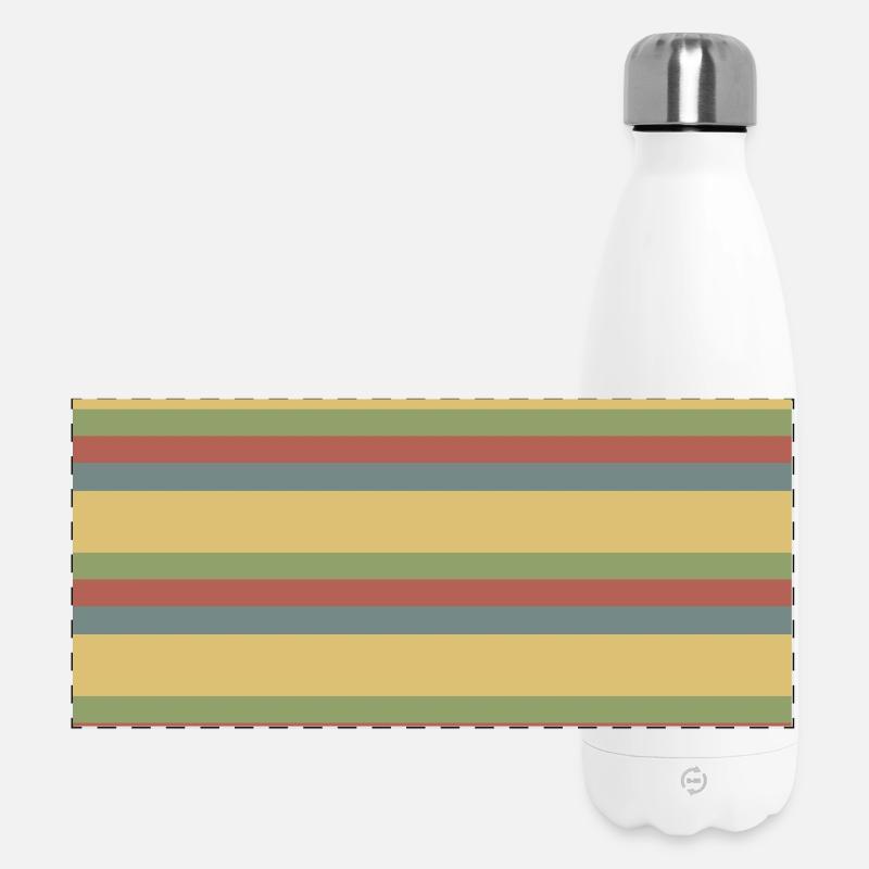 mouse pad Mousepad musematter musmattor - Panoramic Thermal Bottle 500 ml - white