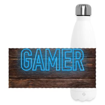 Gamer - Panoramic Thermal Bottle 500 ml - white - Front