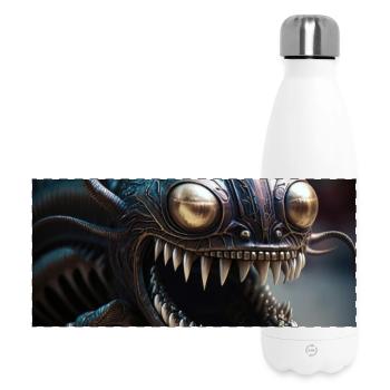 Photo macro creature 11 - Panoramic Thermal Bottle 500 ml - white - Front