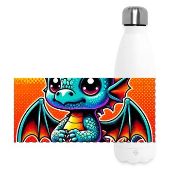 dragon - Panoramic Thermal Bottle 500 ml - white - Front