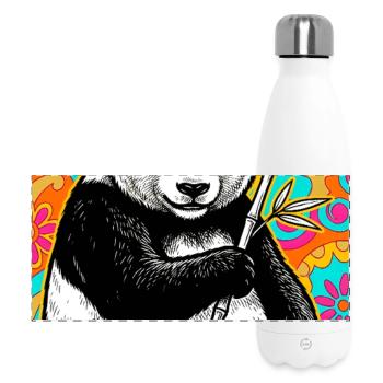 panda - Panoramic Thermal Bottle 500 ml - white - Front