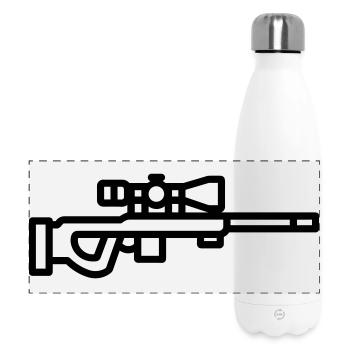 sniper - Panoramic Thermal Bottle 500 ml - white - Front