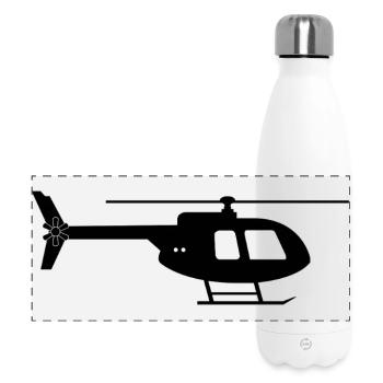 Helicopter - Panoramic Thermal Bottle 500 ml - white - Front