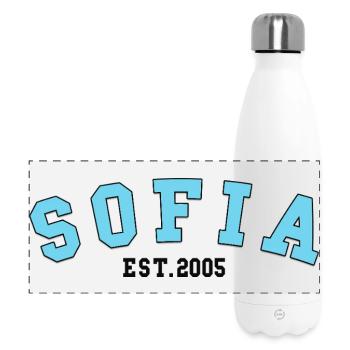 Sofia_Est_2005 - Panoramic Thermal Bottle 500 ml - white - Front