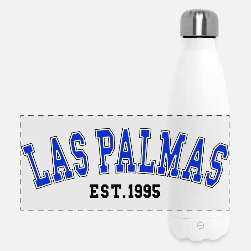 Las Palmas Est. 1995 - Panoramic Thermal Bottle 500 ml - white