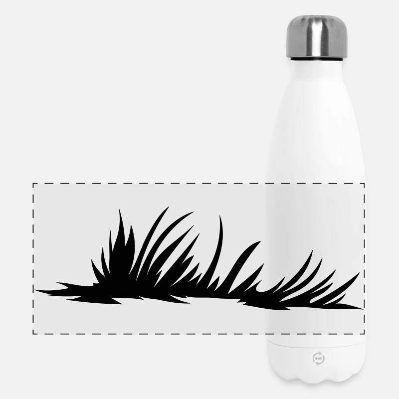 wiese meadow - Panorama Isolierflasche 500 ml - Weiß