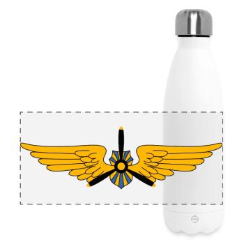 wing - Panoramic Thermal Bottle 500 ml - white - Front