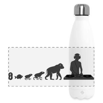Évolution vers le DJ - Gourde isotherme panoramique 500 ml - blanc - Devant