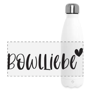 Bowl Foodie Smoothiebowl Bowlliebe Bowl Smoothie - Panorama Isolierflasche 500 ml - Weiß - Vorne