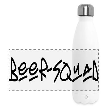Beer-Squad - Panoramic Thermal Bottle 500 ml - white - Front