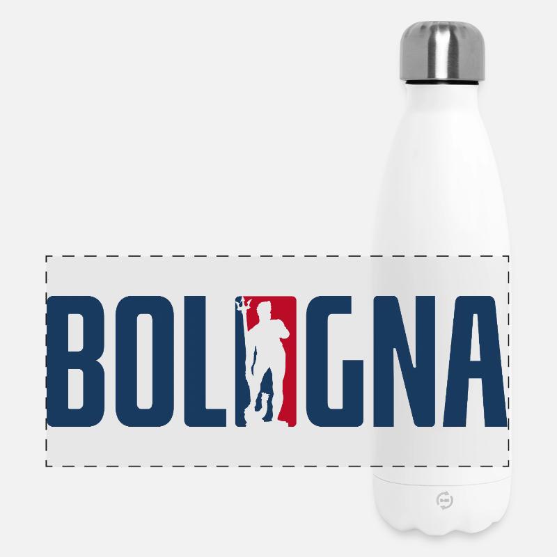Nettuno Bologna - Panorama Isolierflasche 500 ml - Weiß