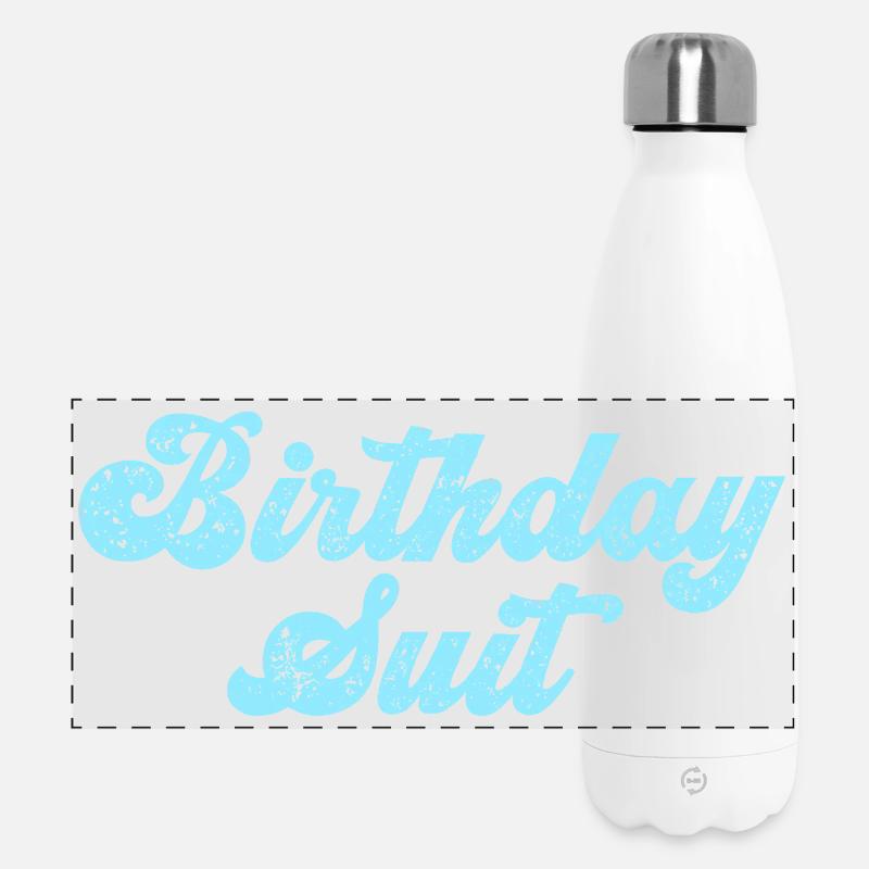 Birthday - Panoramic Thermal Bottle 500 ml - white