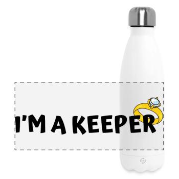 Engagement Design - Panoramic Thermal Bottle 500 ml - white - Front