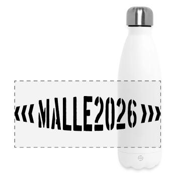 Malle 2026 - Panoramic Thermal Bottle 500 ml - white - Front