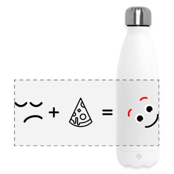 Warten auf Design-Upload - Panorama Isolierflasche 500 ml - Weiß - Vorne