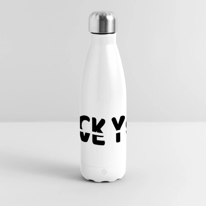 Ob ich dich liebe oder nicht # Panorama Isolierflasche 500 ml