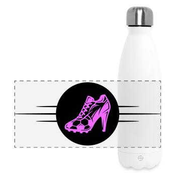 Women's Football Football Boots Football - Panoramic Thermal Bottle 500 ml - white - Front