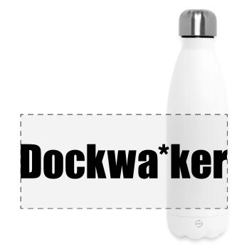 dockwa-ker - Panorama Isolierflasche 500 ml - Weiß - Vorne