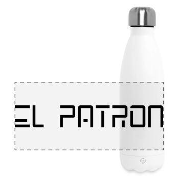 El Patron – The Chef Look - Panoramic Thermal Bottle 500 ml - white - Front